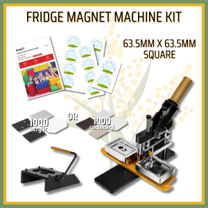 63.5x63.5mm Square Magnet Making Machine Bundle