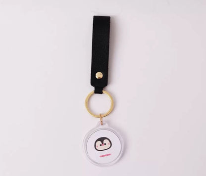 35mm Round Acrylic Photo Keyrings