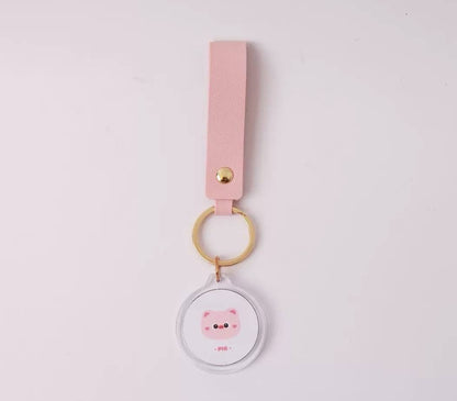 35mm Round Acrylic Photo Keyrings