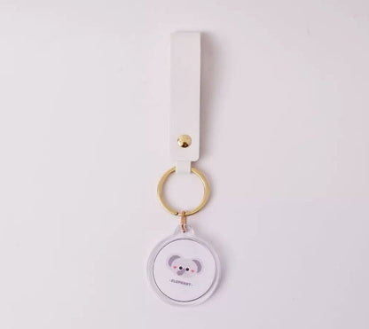35mm Round Acrylic Photo Keyrings