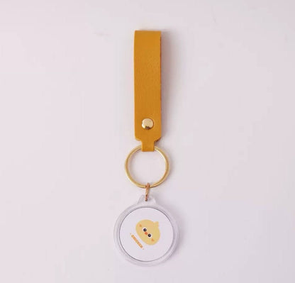 35mm Round Acrylic Photo Keyrings