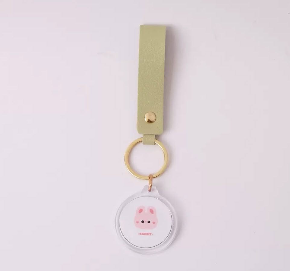 35mm Round Acrylic Photo Keyrings