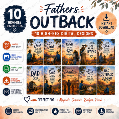 Fathers - Outback  Digital Design Bundle