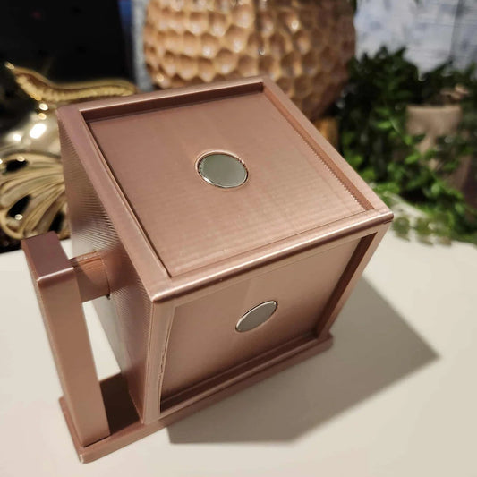 Rotating Cube Photo Magnet Frame