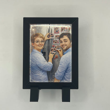 Ripple Magnet Display Frame