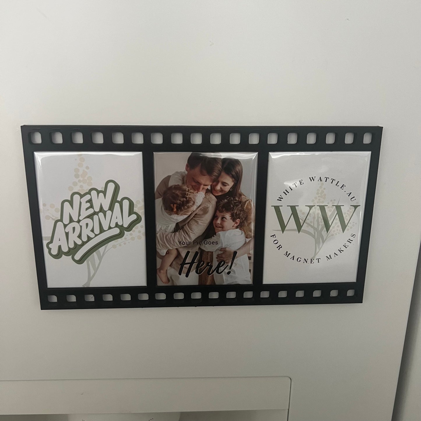 Film Strip Magnet Display Frame (Triple)