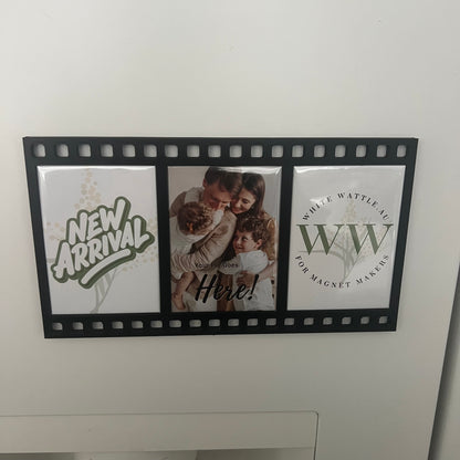 Film Strip Magnet Display Frame (Triple)