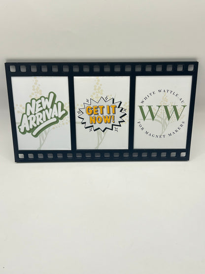 Film Strip Magnet Display Frame (Triple)