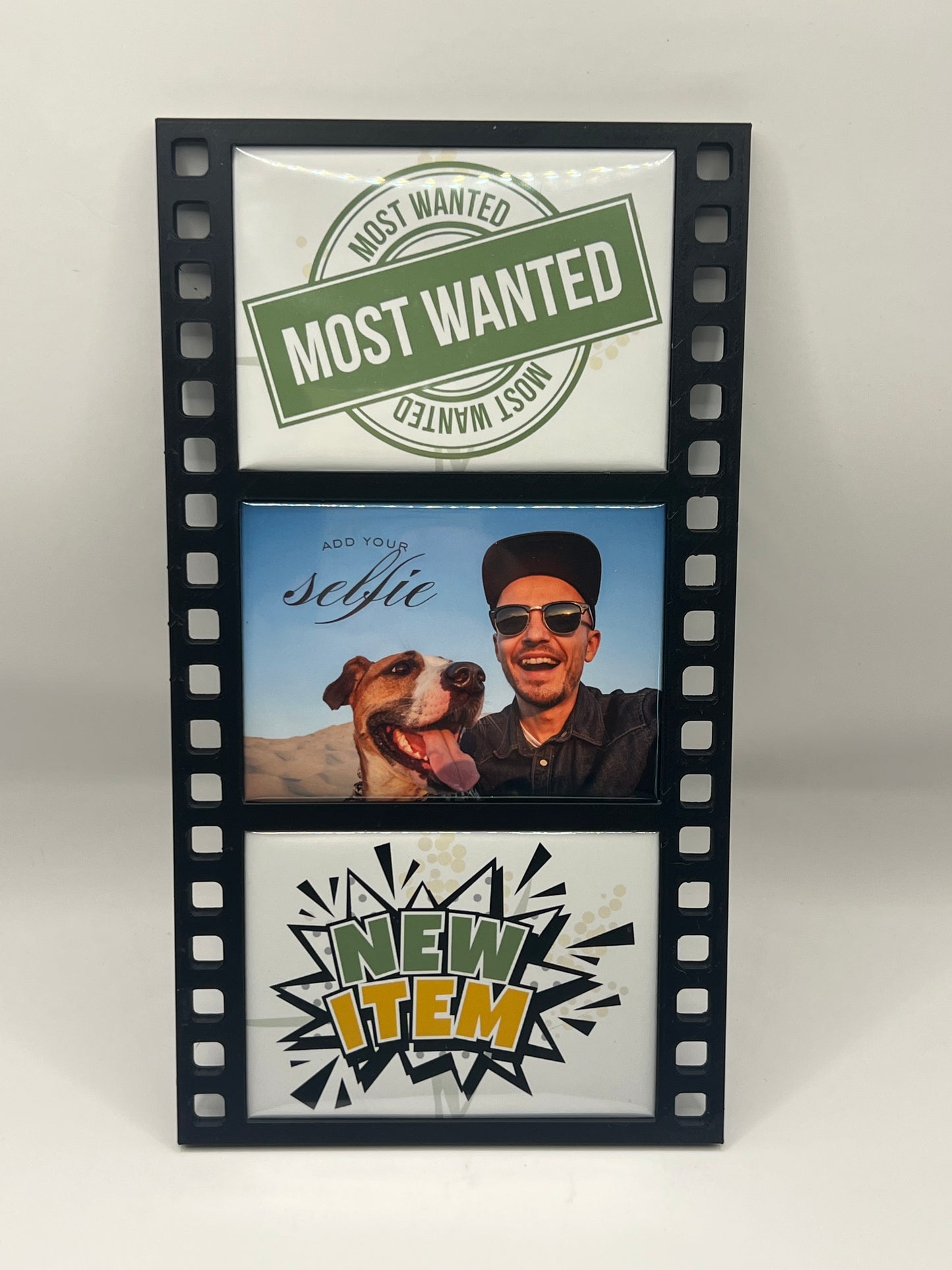 Film Strip Magnet Display Frame (Triple)