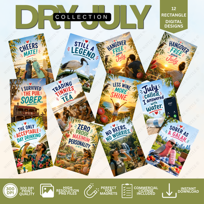 DRY JULY Digital Design Bundle
