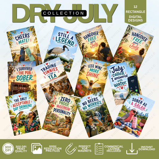 DRY JULY Digital Design Bundle