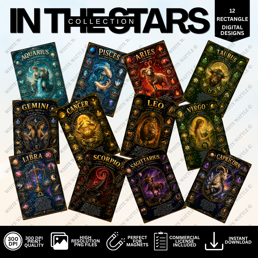 In The Stars Digital Design Bundle