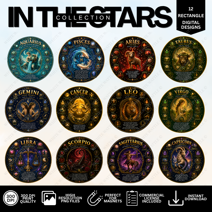 In The Stars Digital Design Bundle