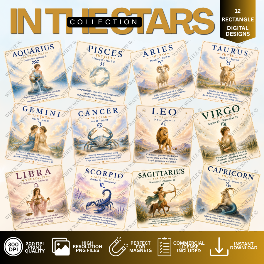 In The Stars Digital Design Bundle
